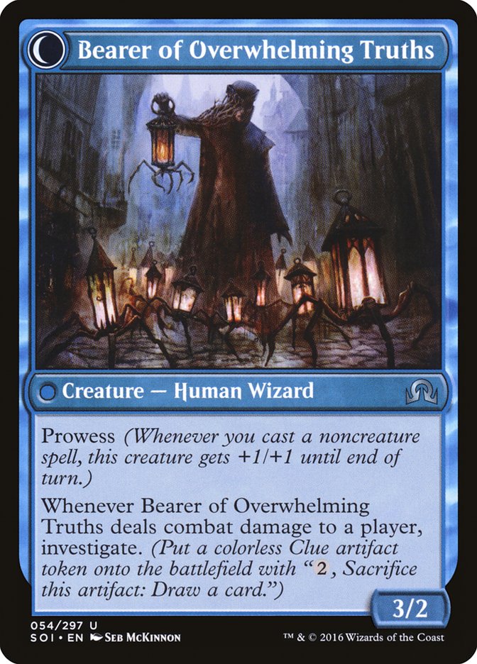 Daring Sleuth // Bearer of Overwhelming Truths [Shadows over Innistrad] | Game Master's Emporium (The New GME)
