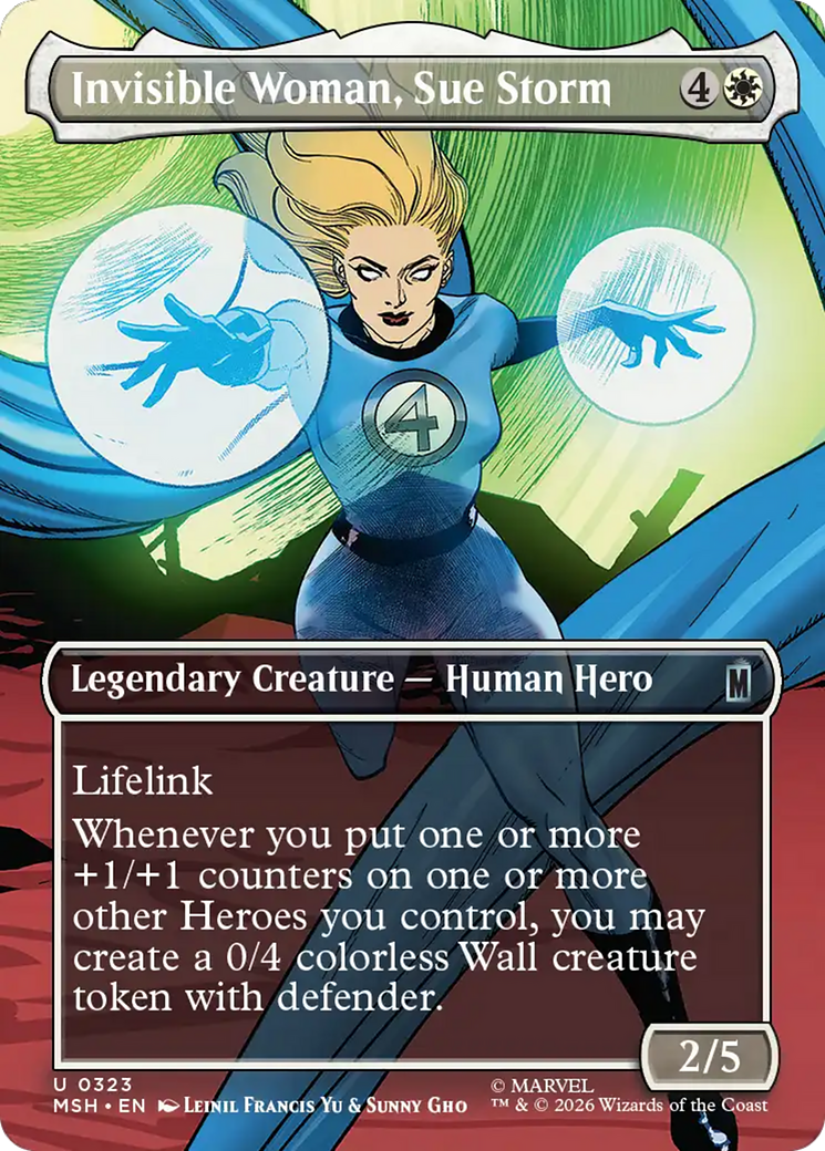 Invisible Woman, Sue Storm (Borderless) [Marvel Super Heroes] | Game Master's Emporium (The New GME)