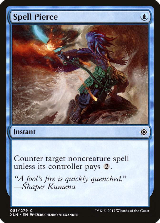 Spell Pierce [Ixalan] | Game Master's Emporium (The New GME)