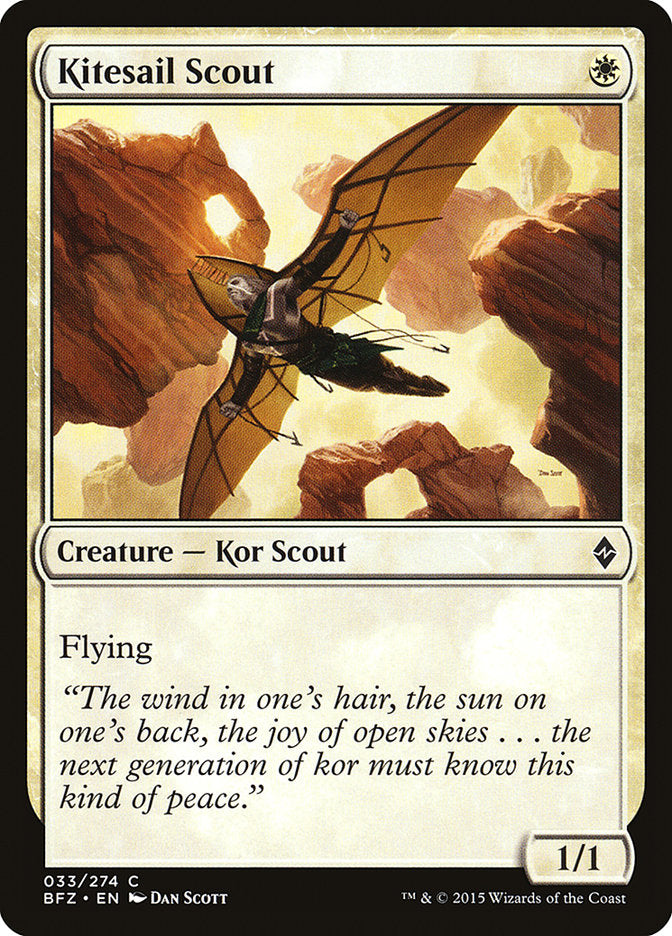 Kitesail Scout [Battle for Zendikar] | Game Master's Emporium (The New GME)