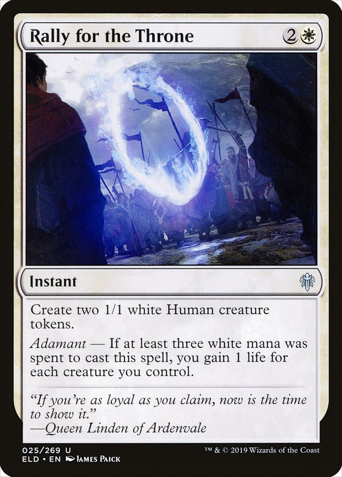 Rally for the Throne [Throne of Eldraine] | Game Master's Emporium (The New GME)
