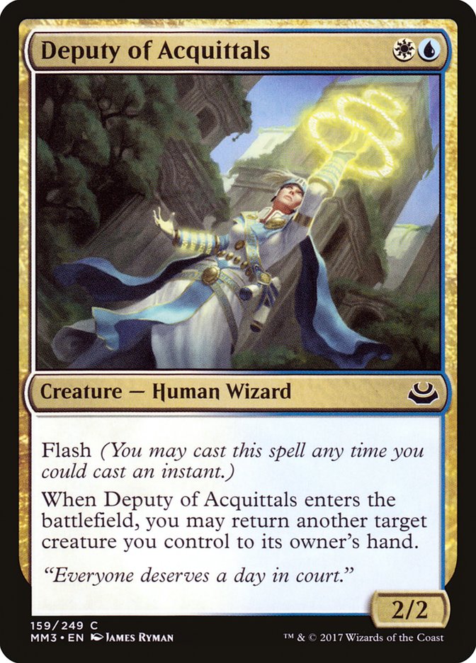 Deputy of Acquittals [Modern Masters 2017] | Game Master's Emporium (The New GME)
