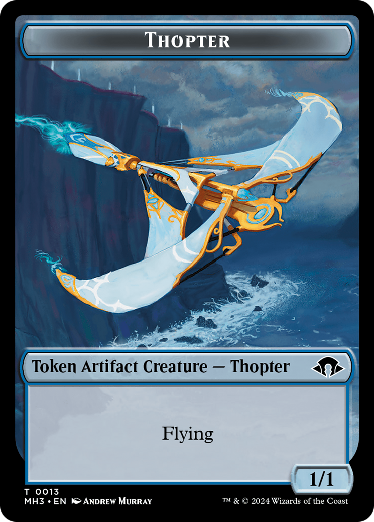 Thopter Token [Modern Horizons 3 Tokens] | Game Master's Emporium (The New GME)