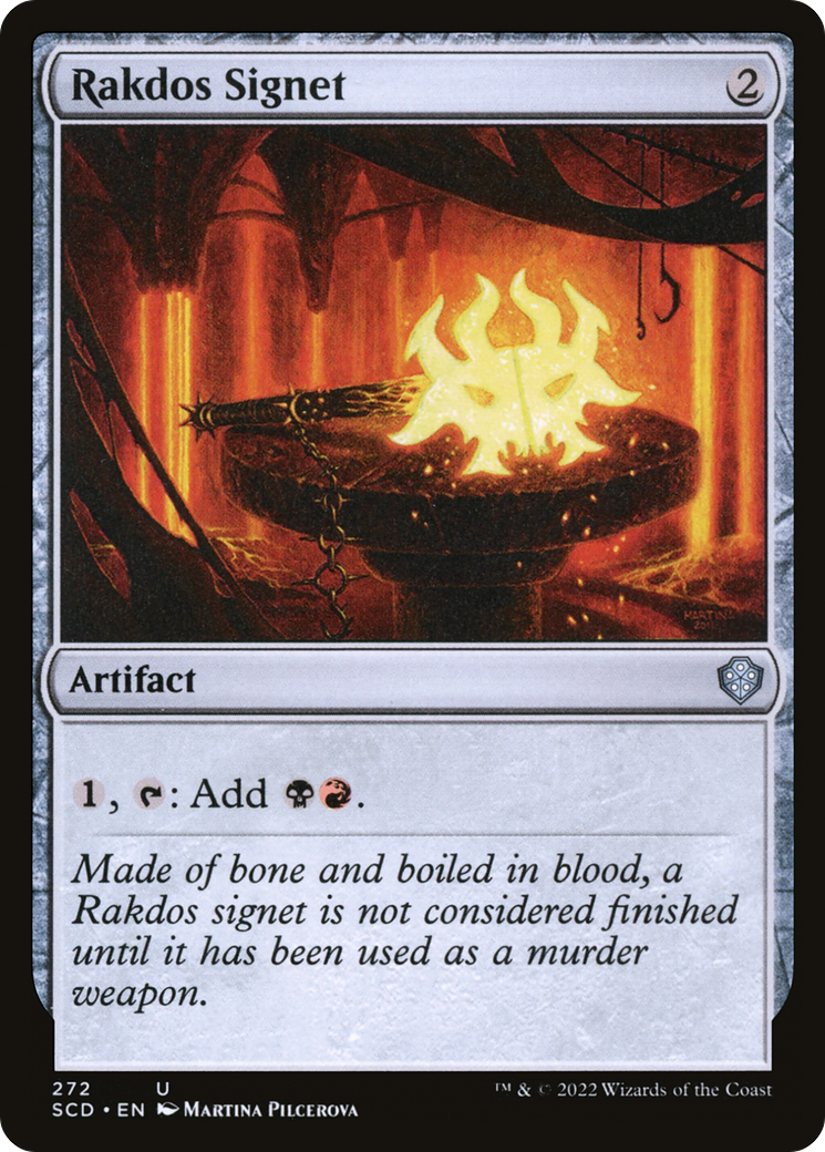 Rakdos Signet [Starter Commander Decks] | Game Master's Emporium (The New GME)