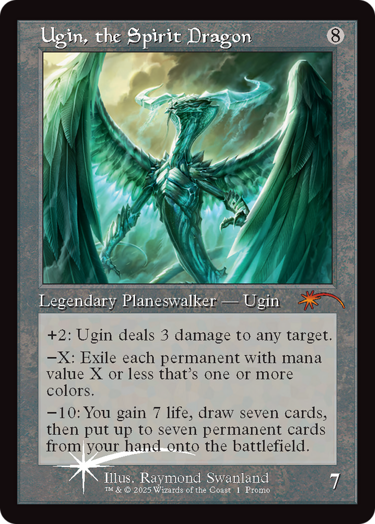 Ugin, the Spirit Dragon (Retro Frame) [Secret Lair Drop Series] | Game Master's Emporium (The New GME)