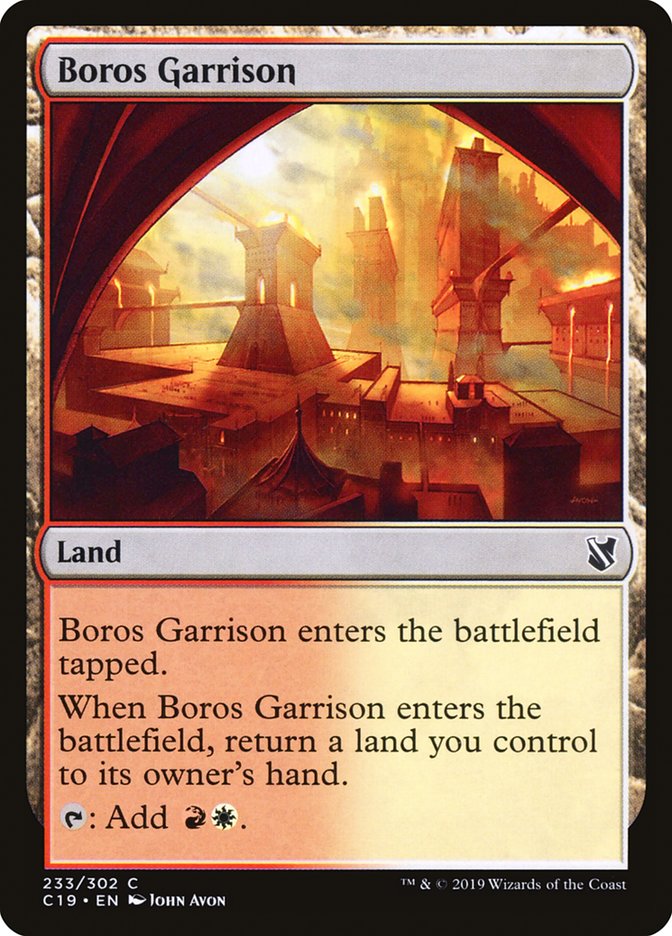 Boros Garrison [Commander 2019] | Game Master's Emporium (The New GME)