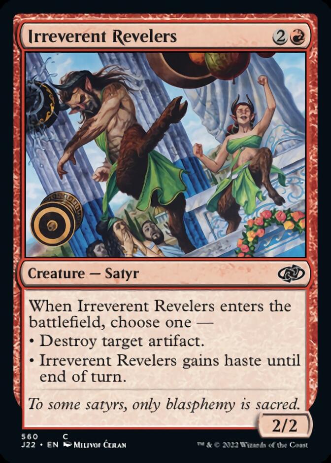 Irreverent Revelers [Jumpstart 2022] | Game Master's Emporium (The New GME)