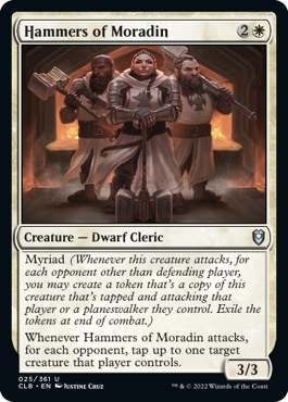 Hammers of Moradin [Commander Legends: Battle for Baldur's Gate] | Game Master's Emporium (The New GME)