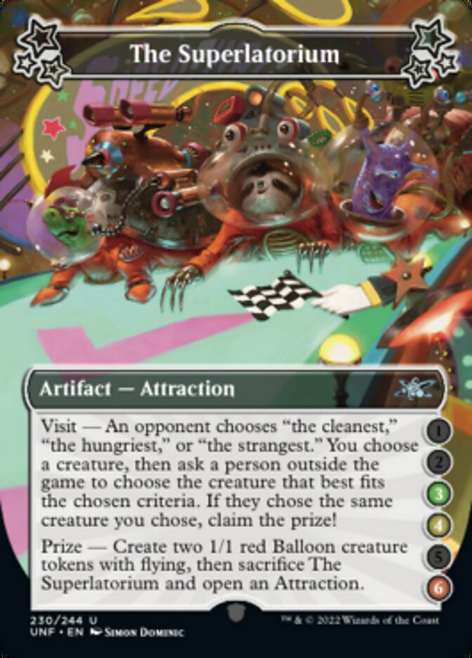 The Superlatorium (3-4-6) [Unfinity] | Game Master's Emporium (The New GME)