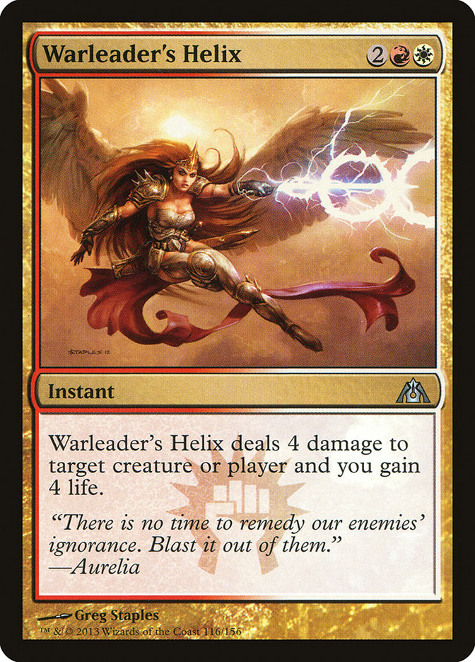 Warleader's Helix [Dragon's Maze] | Game Master's Emporium (The New GME)