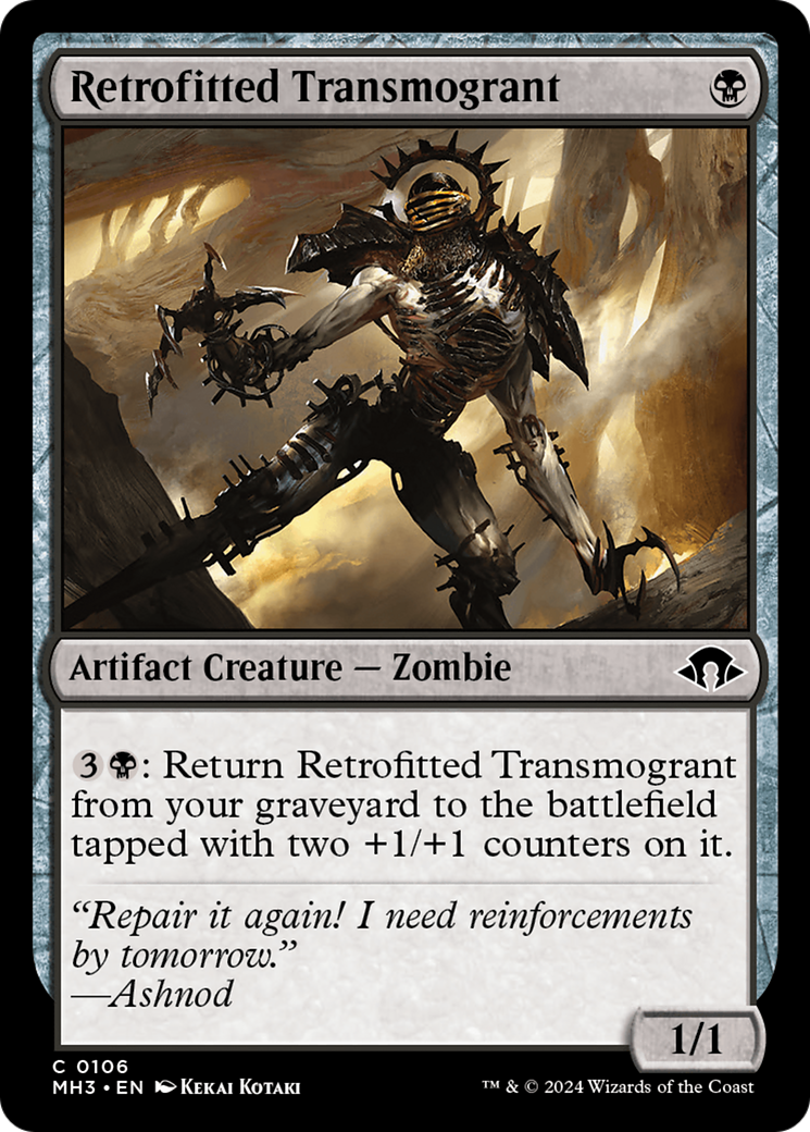 Retrofitted Transmogrant [Modern Horizons 3] | Game Master's Emporium (The New GME)