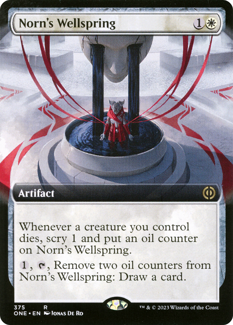 Norn's Wellspring (Extended Art) [Phyrexia: All Will Be One] | Game Master's Emporium (The New GME)