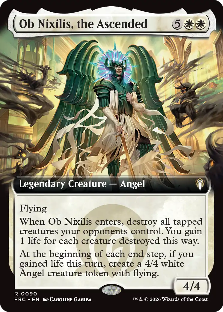Ob Nixilis, the Ascended (Extended Art) [Reality Fracture Commander] | Game Master's Emporium (The New GME)