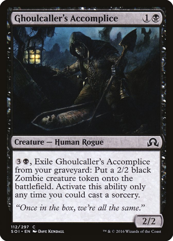 Ghoulcaller's Accomplice [Shadows over Innistrad] | Game Master's Emporium (The New GME)