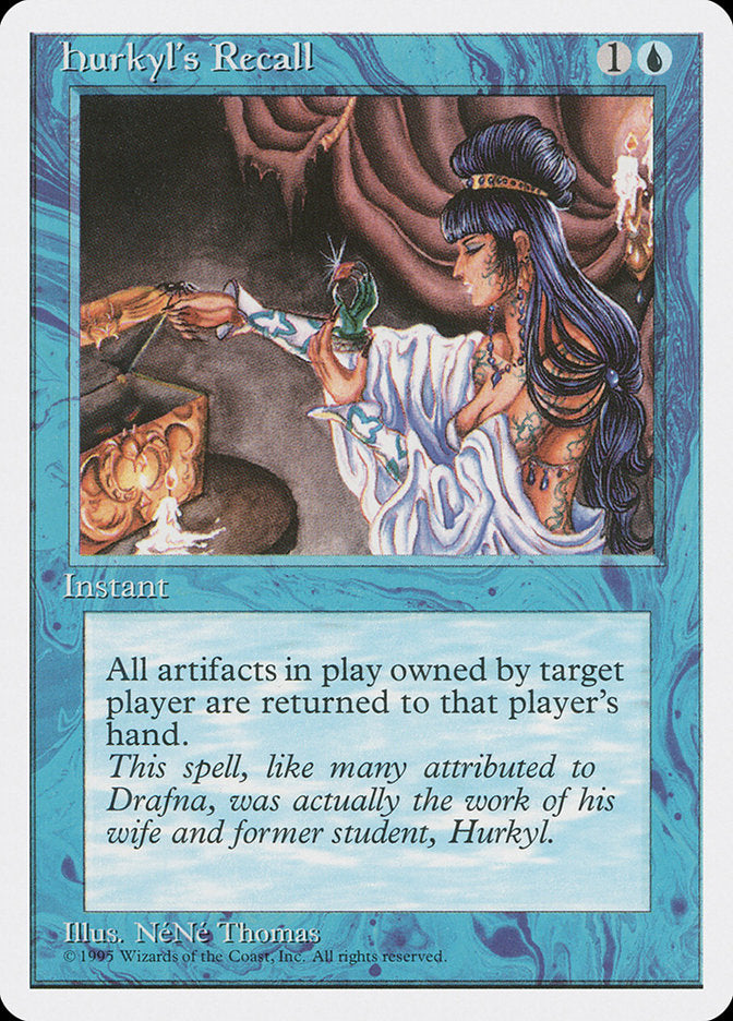 Hurkyl's Recall [Fourth Edition] | Game Master's Emporium (The New GME)