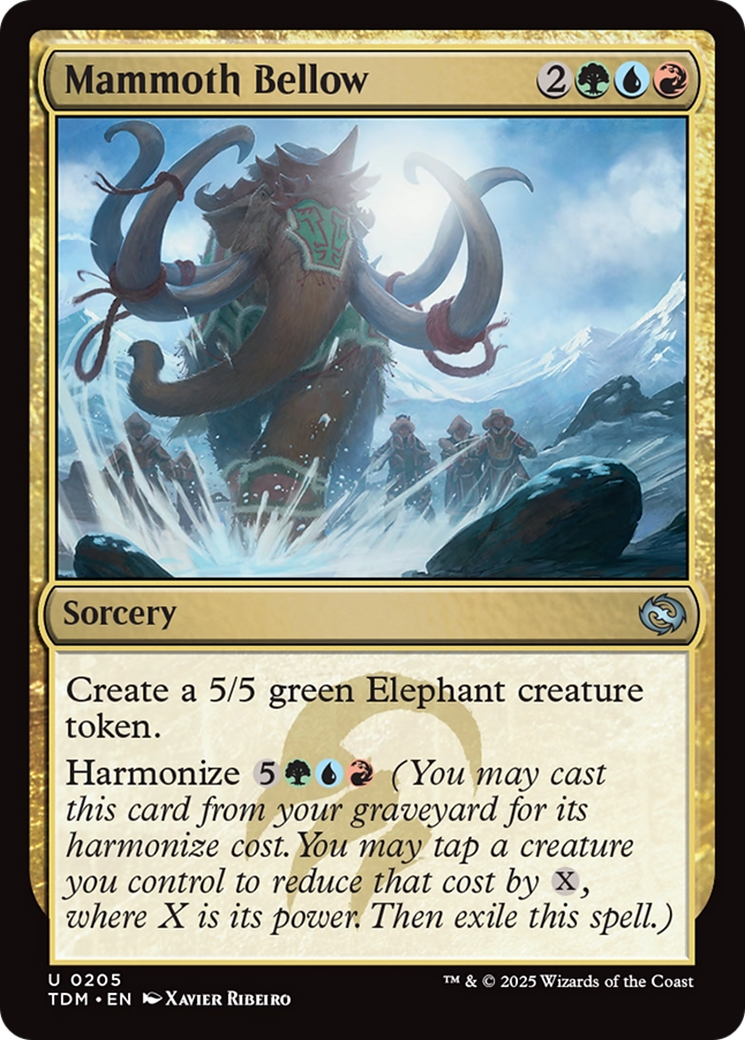 Mammoth Bellow [Tarkir: Dragonstorm] | Game Master's Emporium (The New GME)