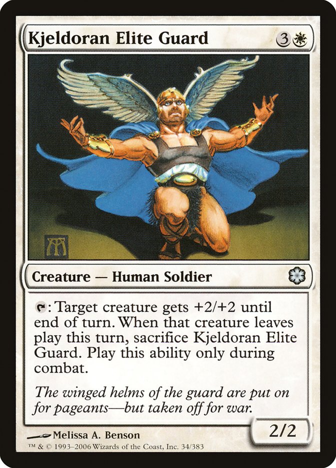 Kjeldoran Elite Guard [Coldsnap Theme Decks] | Game Master's Emporium (The New GME)
