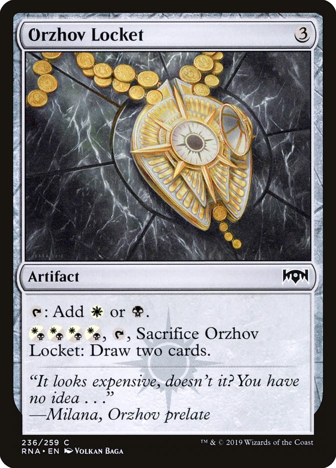 Orzhov Locket [Ravnica Allegiance] | Game Master's Emporium (The New GME)