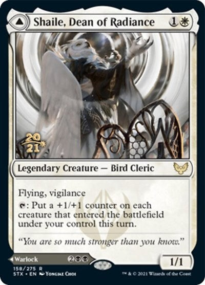 Shaile, Dean of Radiance // Embrose, Dean of Shadow [Strixhaven: School of Mages Prerelease Promos] | Game Master's Emporium (The New GME)