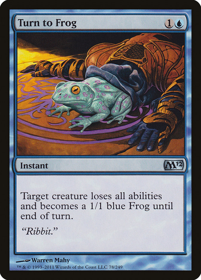 Turn to Frog [Magic 2012] | Game Master's Emporium (The New GME)