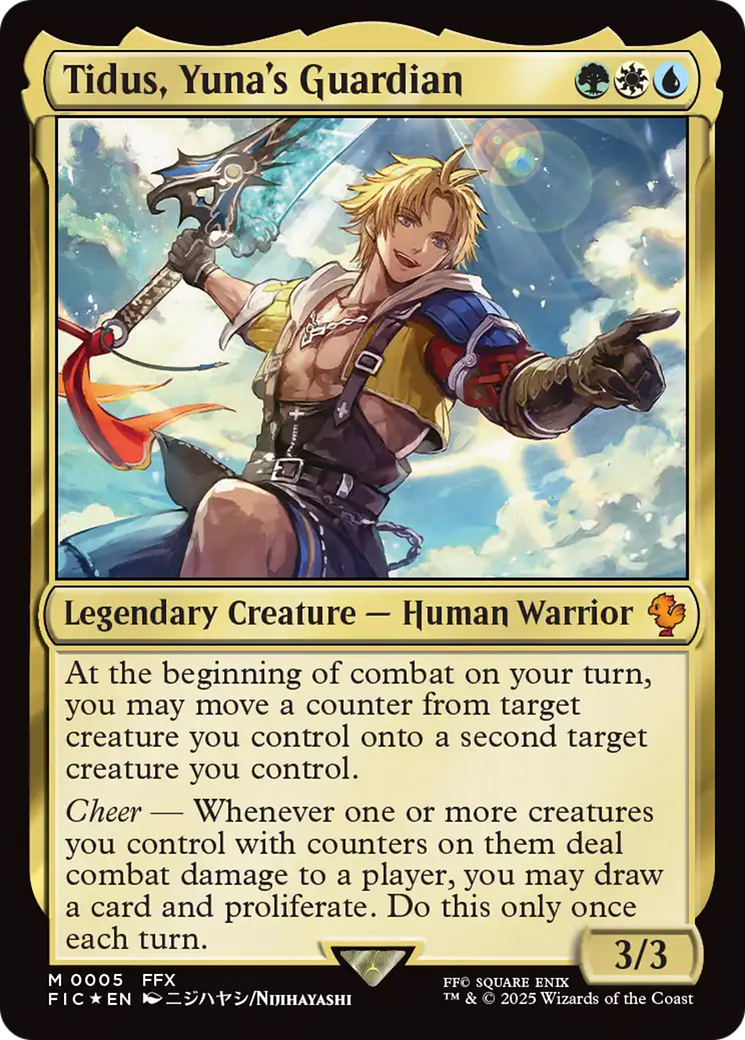 Tidus, Yuna's Guardian [FINAL FANTASY Commander] | Game Master's Emporium (The New GME)