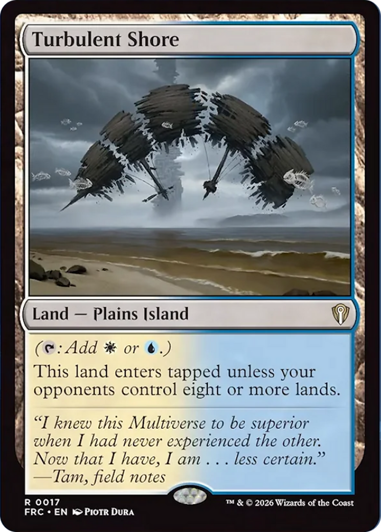Turbulent Shore [Reality Fracture Commander] | Game Master's Emporium (The New GME)