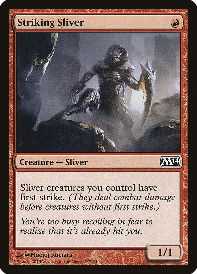 Striking Sliver [Magic 2014] | Game Master's Emporium (The New GME)
