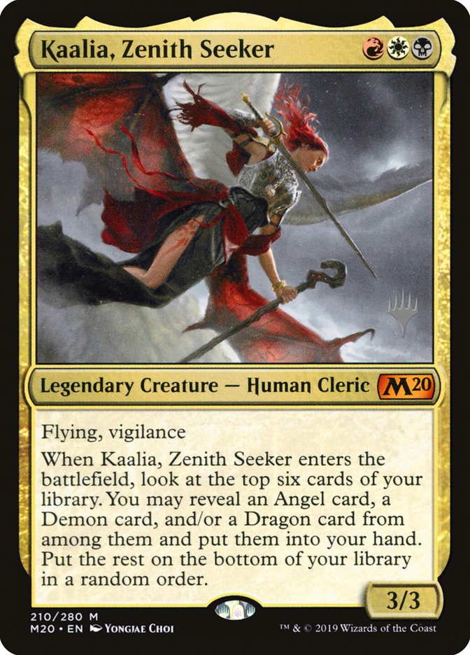 Kaalia, Zenith Seeker (Promo Pack) [Core Set 2020 Promos] | Game Master's Emporium (The New GME)