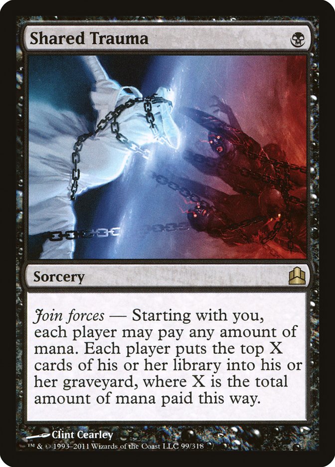 Shared Trauma [Commander 2011] | Game Master's Emporium (The New GME)