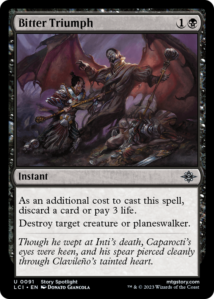 Bitter Triumph [The Lost Caverns of Ixalan] | Game Master's Emporium (The New GME)