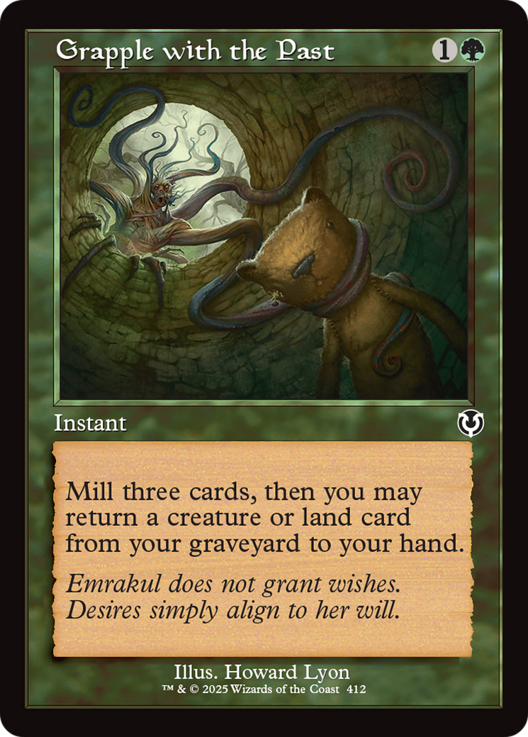 Grapple with the Past (Retro Frame) [Innistrad Remastered] | Game Master's Emporium (The New GME)