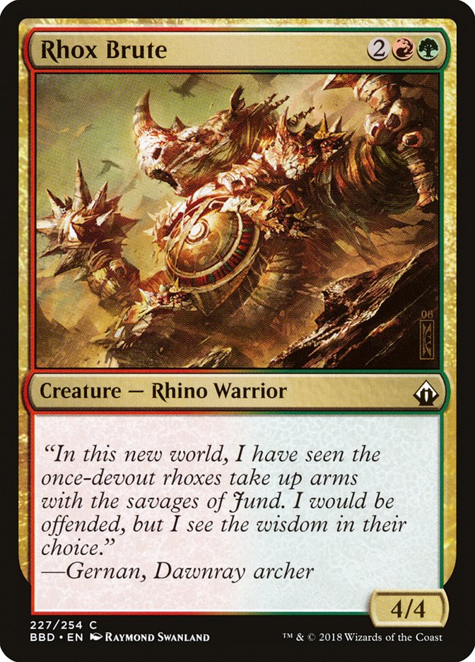 Rhox Brute [Battlebond] | Game Master's Emporium (The New GME)