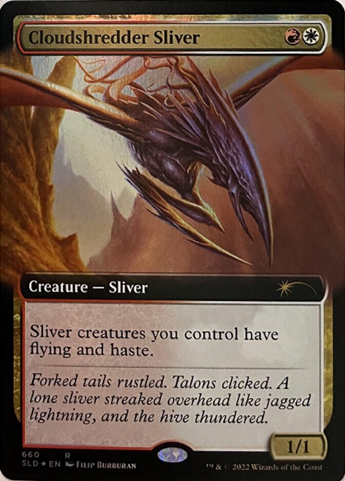 Cloudshredder Sliver (Extended Art) [Secret Lair Drop Promos] | Game Master's Emporium (The New GME)