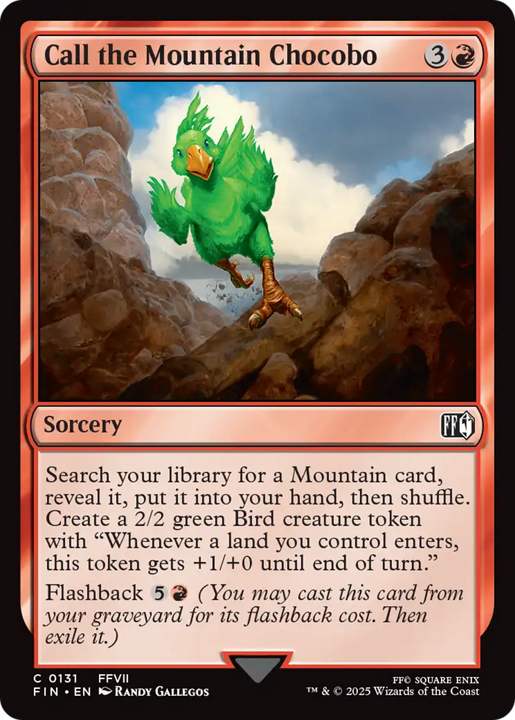Call the Mountain Chocobo [FINAL FANTASY] | Game Master's Emporium (The New GME)