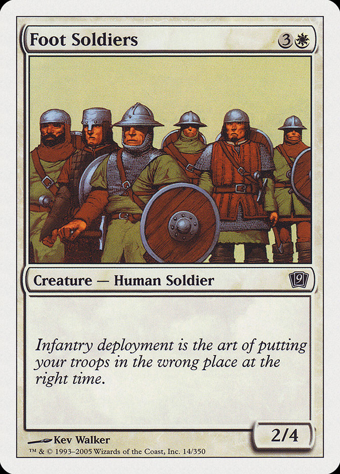 Foot Soldiers [Ninth Edition] | Game Master's Emporium (The New GME)