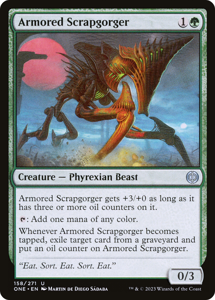 Armored Scrapgorger [Phyrexia: All Will Be One] | Game Master's Emporium (The New GME)
