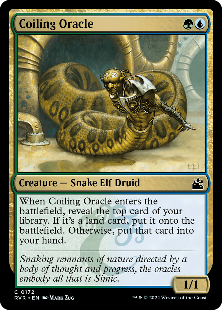Coiling Oracle [Ravnica Remastered] | Game Master's Emporium (The New GME)