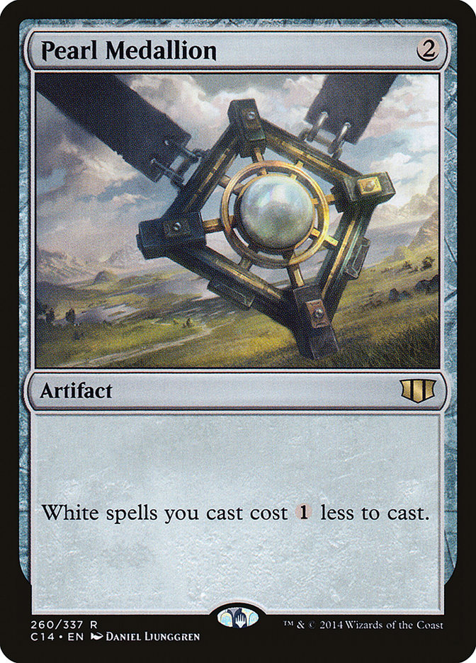 Pearl Medallion [Commander 2014] | Game Master's Emporium (The New GME)