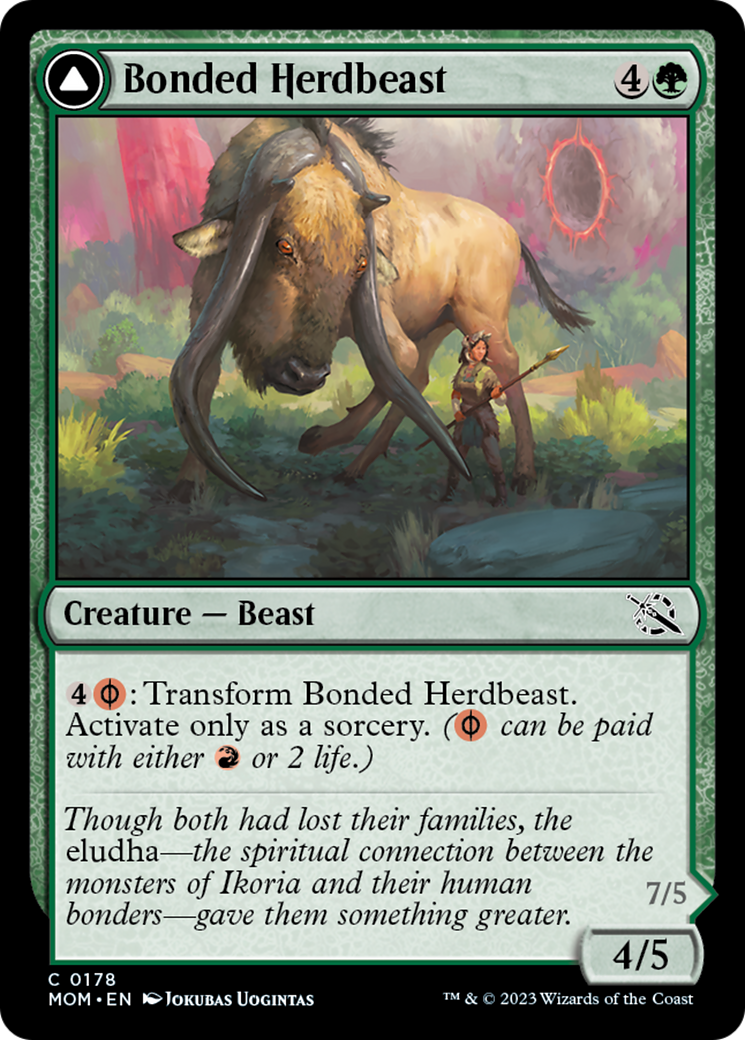 Bonded Herdbeast // Plated Kilnbeast [March of the Machine] | Game Master's Emporium (The New GME)