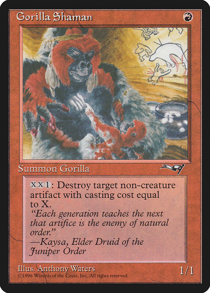 Gorilla Shaman (Holding Child) [Alliances] | Game Master's Emporium (The New GME)