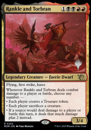 Rankle and Torbran (Promo Pack) [March of the Machine Promos] | Game Master's Emporium (The New GME)