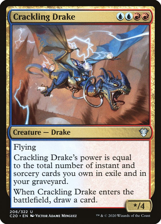 Crackling Drake [Commander 2020] | Game Master's Emporium (The New GME)