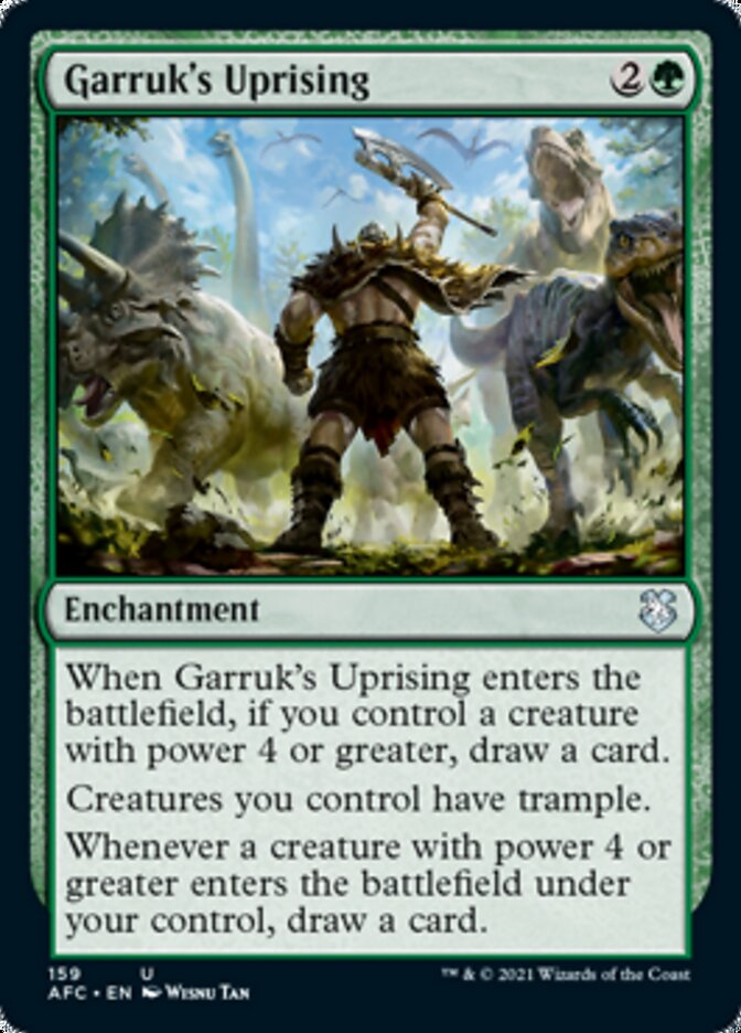 Garruk's Uprising [Dungeons & Dragons: Adventures in the Forgotten Realms Commander] | Game Master's Emporium (The New GME)