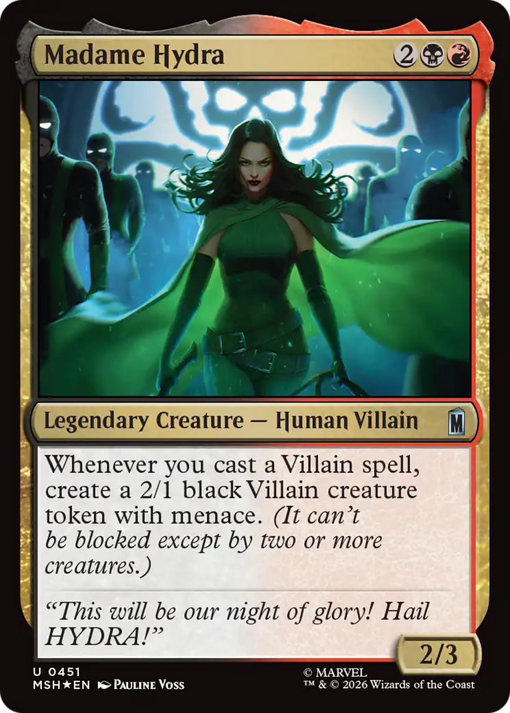Madame Hydra (Suge Foil) [Marvel Super Heroes] | Game Master's Emporium (The New GME)