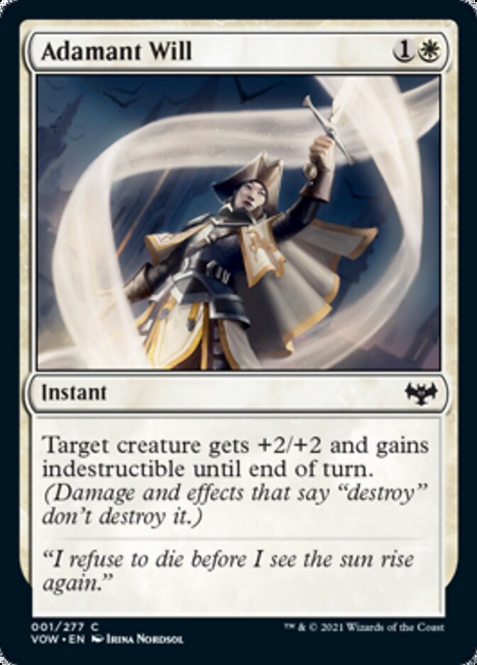 Adamant Will [Innistrad: Crimson Vow] | Game Master's Emporium (The New GME)