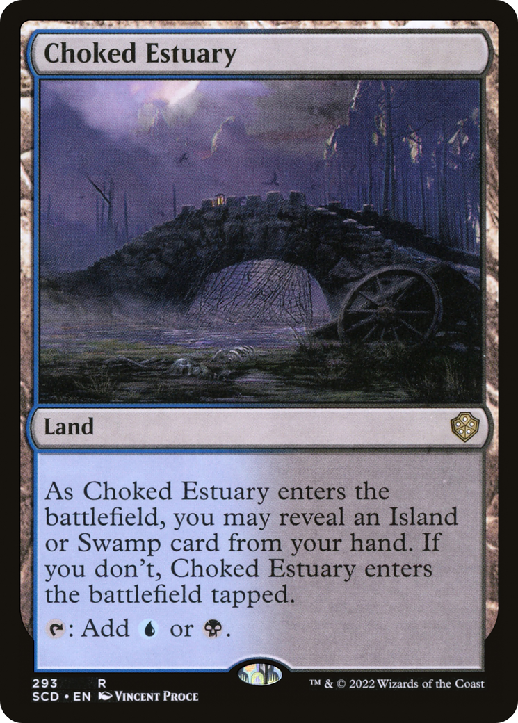 Choked Estuary [Starter Commander Decks] | Game Master's Emporium (The New GME)