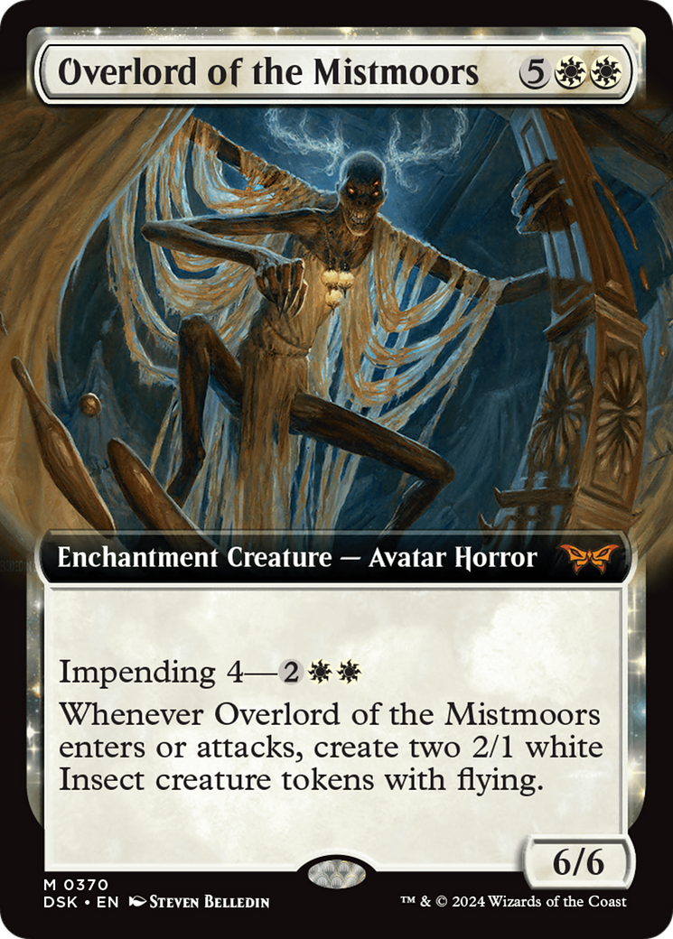 Overlord of the Mistmoors (Extended Art) [Duskmourn: House of Horror] | Game Master's Emporium (The New GME)
