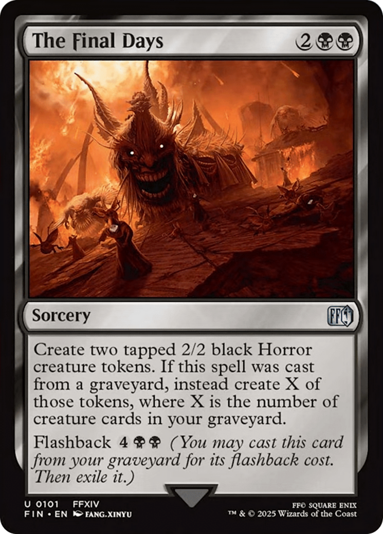 The Final Days [FINAL FANTASY] | Game Master's Emporium (The New GME)