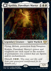 Katilda, Dawnhart Martyr // Katilda's Rising Dawn [Innistrad: Crimson Vow] | Game Master's Emporium (The New GME)