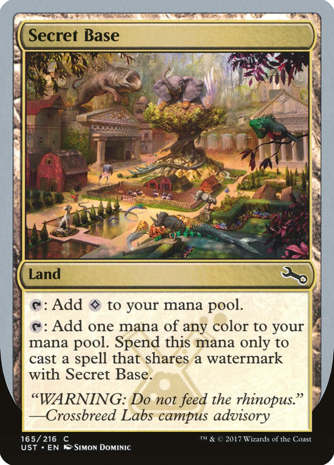Secret Base (Simon Dominic) [Unstable] | Game Master's Emporium (The New GME)